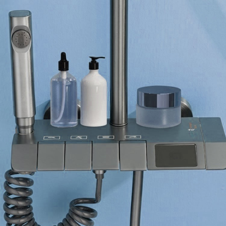 Bathroom shower system | Bathroom shower set Tetrasink | Bathroom faucet with shower and handset  SHBD1TS01 - Tetrasink