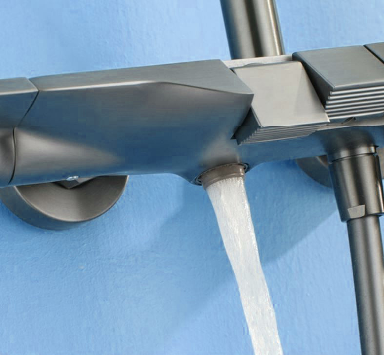 Bathroom shower system | Bathroom shower set Tetrasink | Bathroom faucet with shower and handset  SHBD1TS01 - Tetrasink