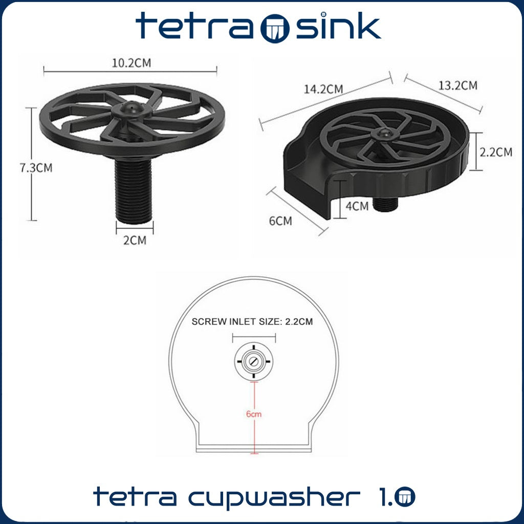 Automatic Cup Washer 1.0 | ABS - Tetrasink