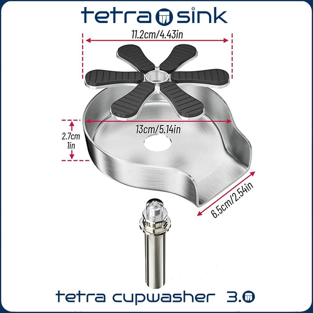Automatic Cup Washer 3.0 | METAL - Tetrasink