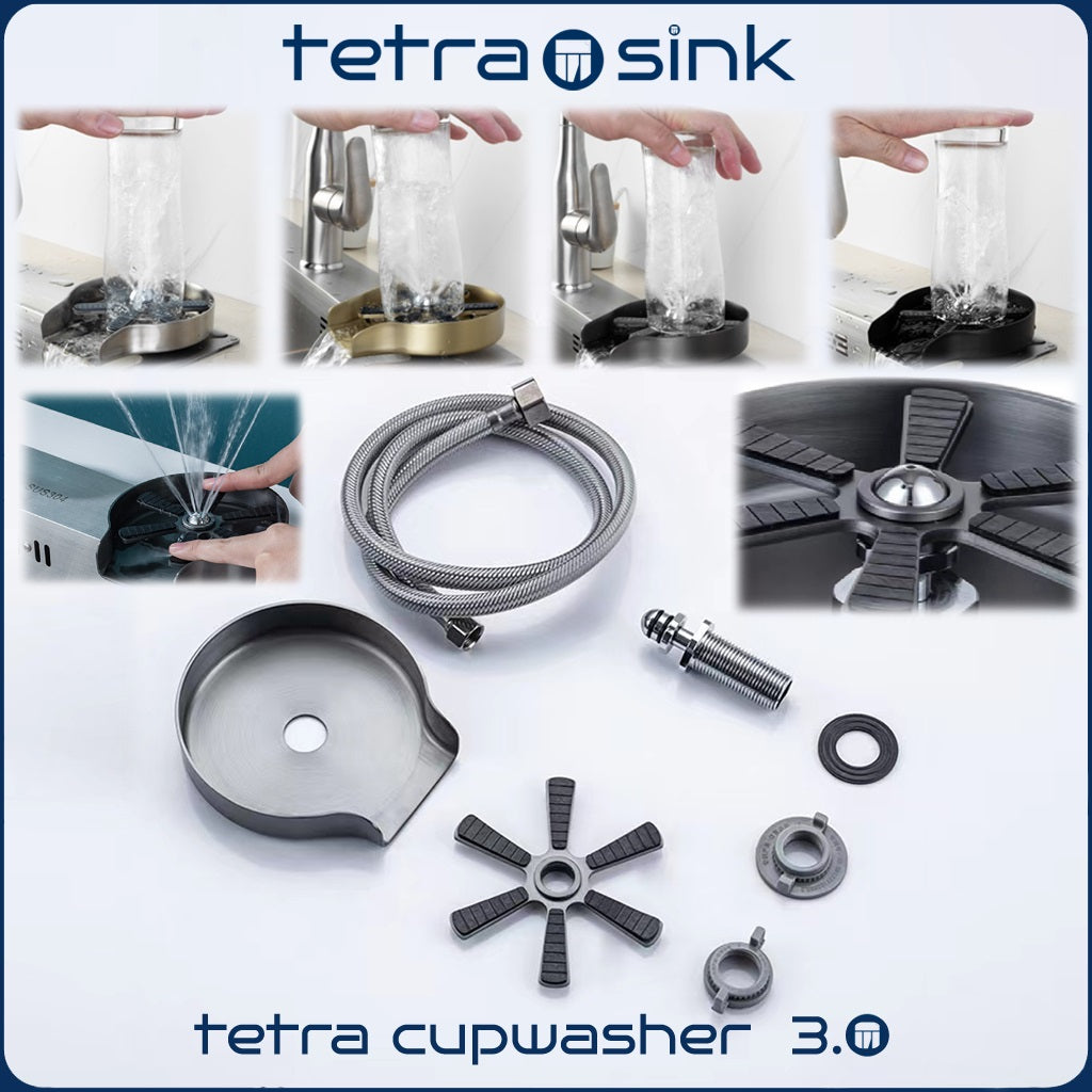 Automatic Cup Washer 3.0 | METAL - Tetrasink