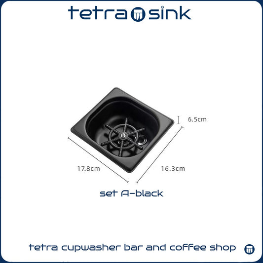 Automatic Cup Washer BAR | A black