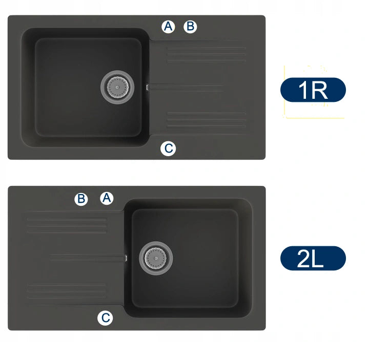 Granite Kitchen Sink ADA