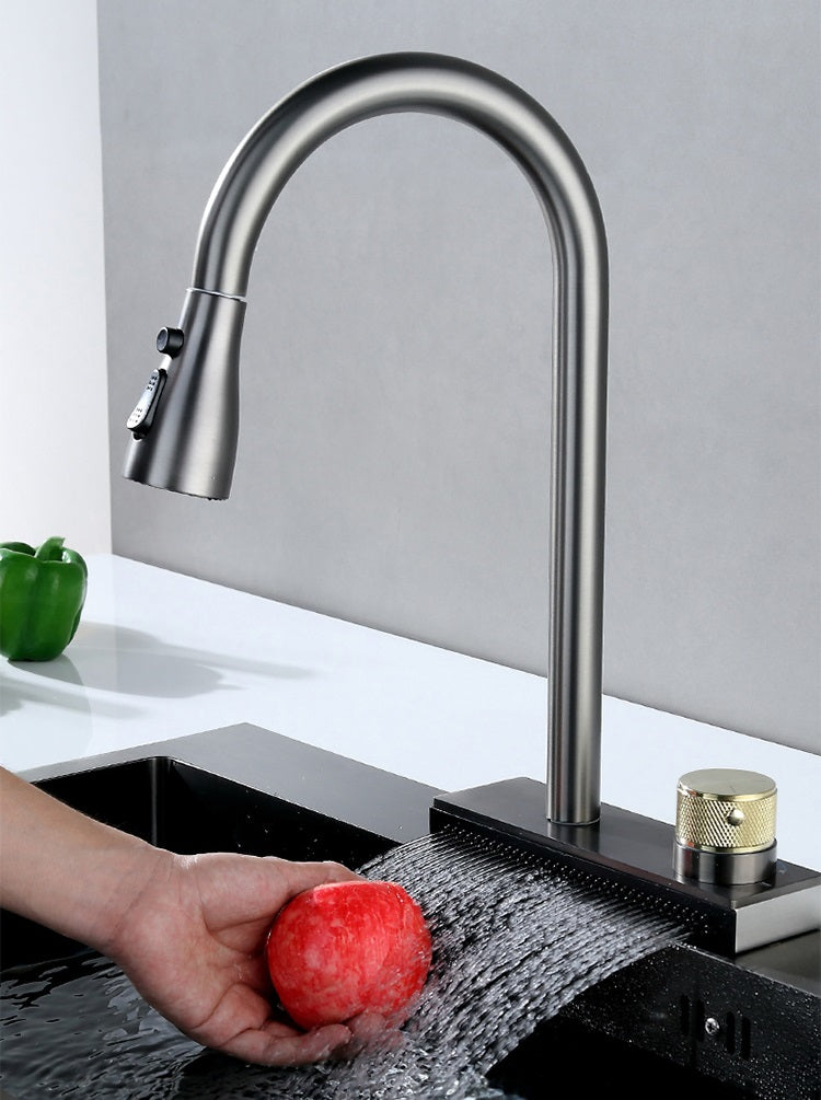 Multifunctional Waterfall Mixer Faucet tap | 1.0 - Tetrasink