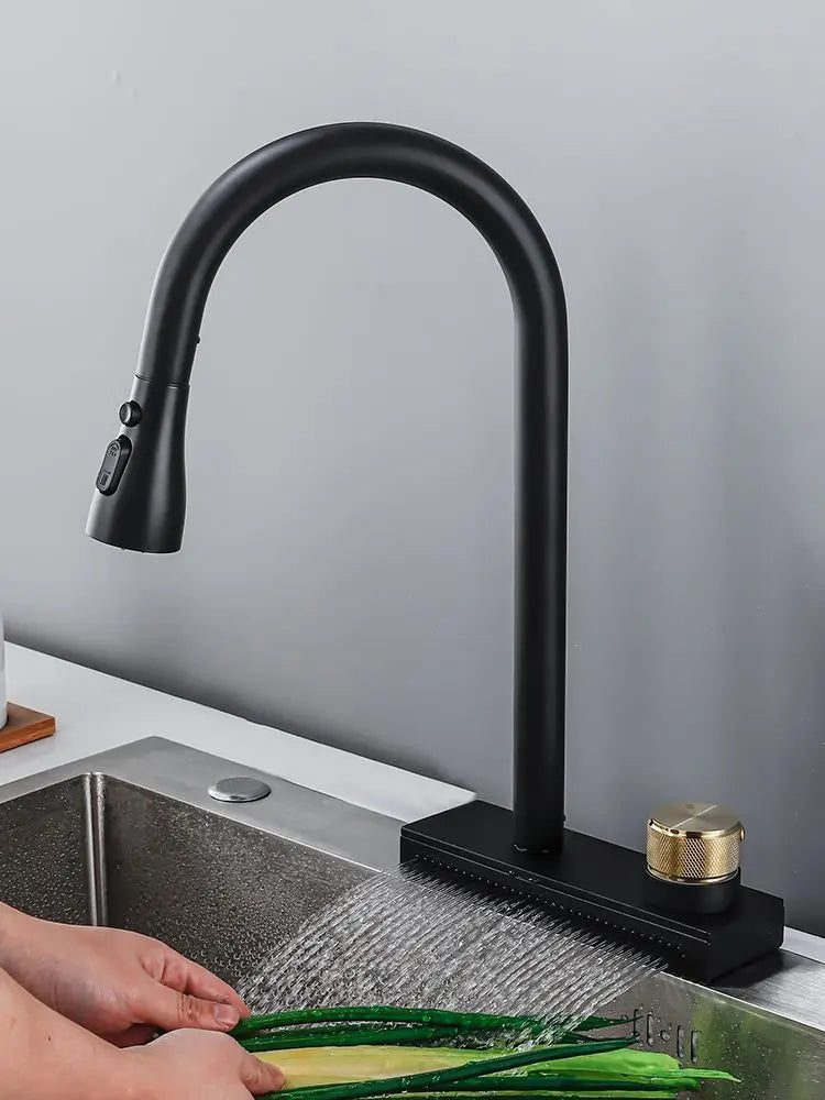 Multifunctional Waterfall Mixer Faucet tap | 1.0 - Tetrasink