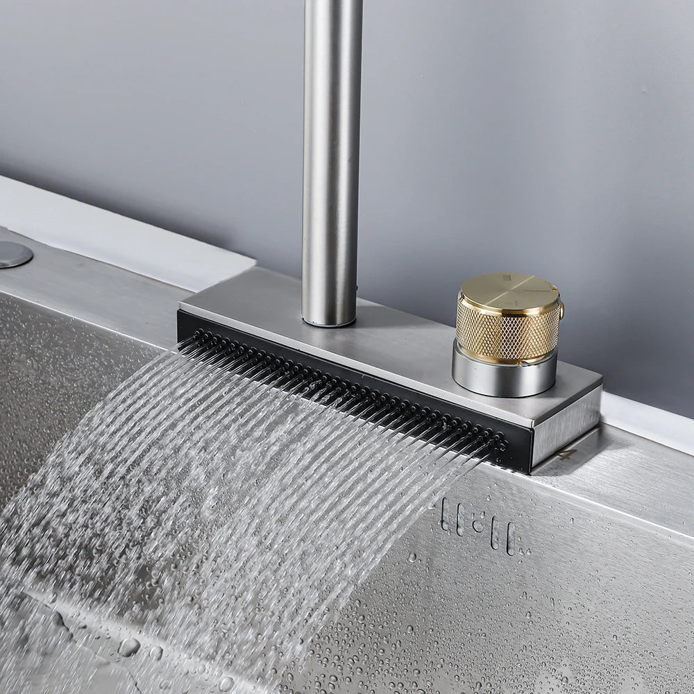 Multifunctional Waterfall Mixer Faucet tap | 1.0 - Tetrasink