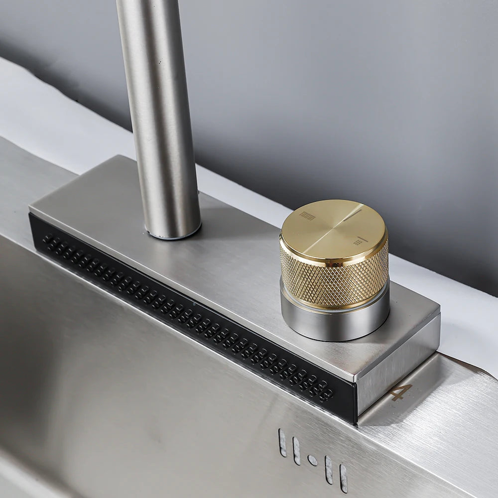 Multifunctional Waterfall Mixer Faucet tap | 1.0 - Tetrasink