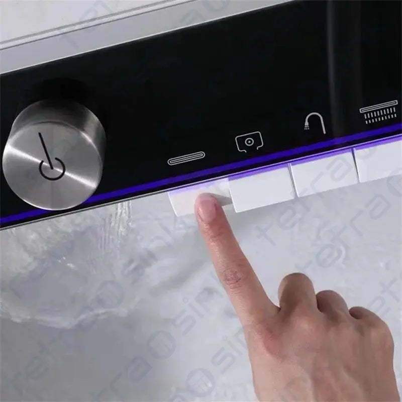 Multifunctional kitchen sink | Tetra Sink | 6NWS30475TS | Multifunctional sink for kitchen with a deep trough and a high-quality waterfall mixing system - Tetrasink