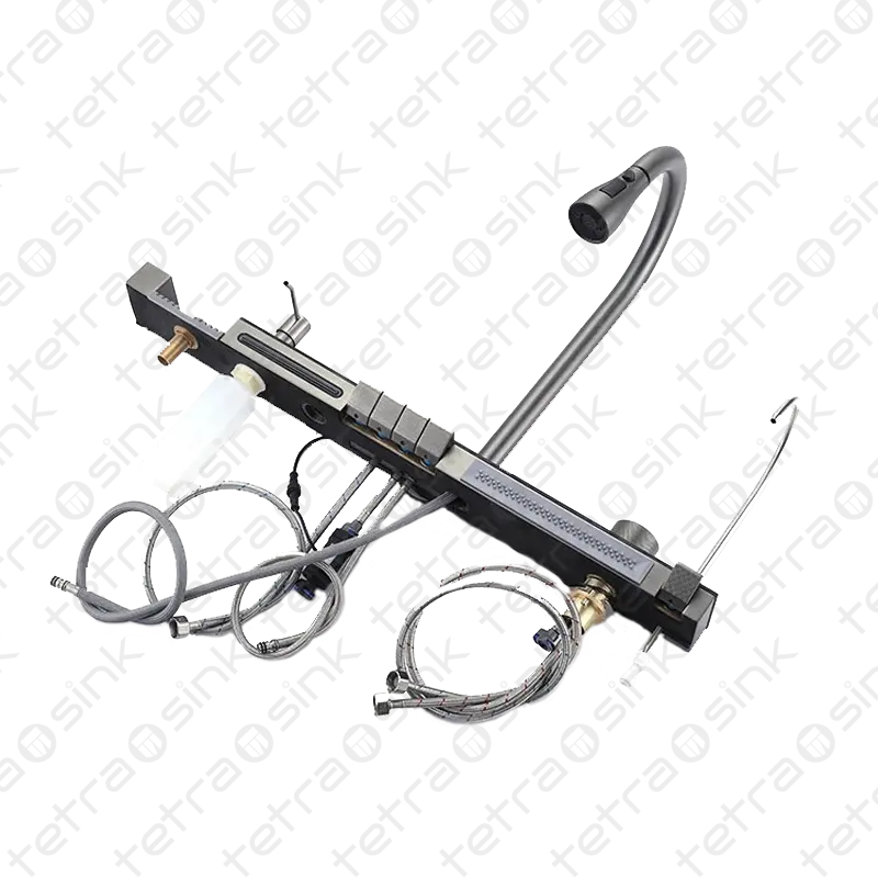 Multifunctional kitchen sink faucet TETRASINK