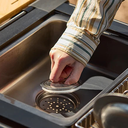 Movable stainless steel basin for | Multifunctional kitchen sink | Tetra Sink - Tetrasink
