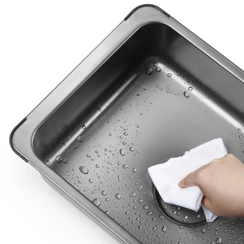 Movable stainless steel basin for | Multifunctional kitchen sink | Tetra Sink - Tetrasink
