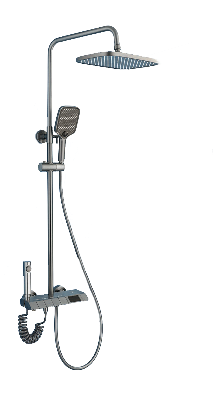 Bathroom shower system | Bathroom shower set Tetrasink | Bathroom faucet with shower and handset  SHBD1TS01 - Tetrasink