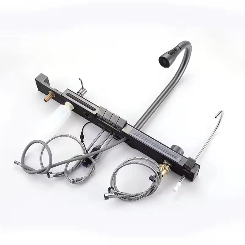 multifunctional faucet for sink tetrasink waterfall Electrolysis machine on a white background
