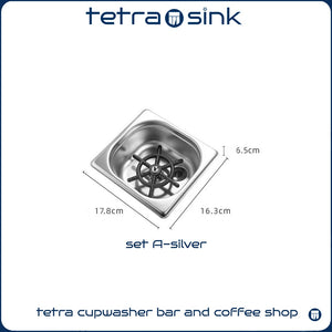 Automatic Cup Washer BAR | A silver