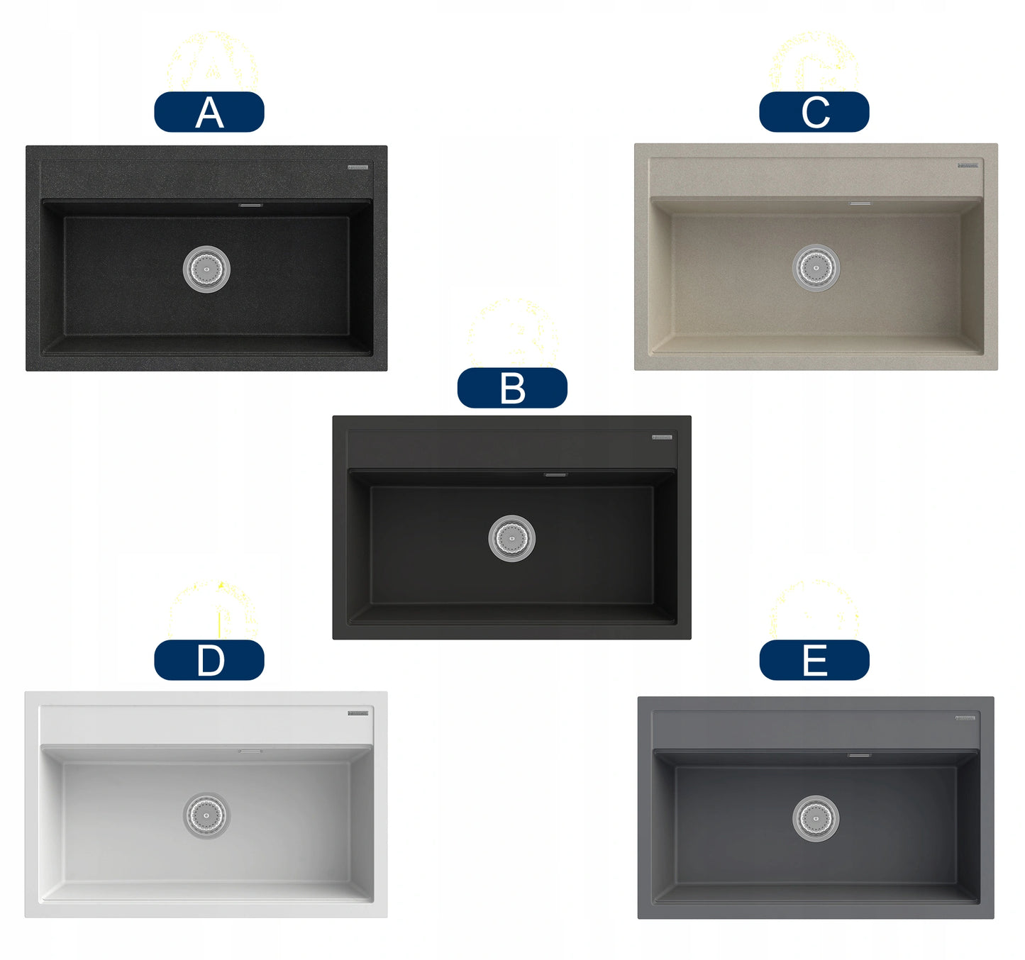 Granite Sink For Kitchen ASTI 80