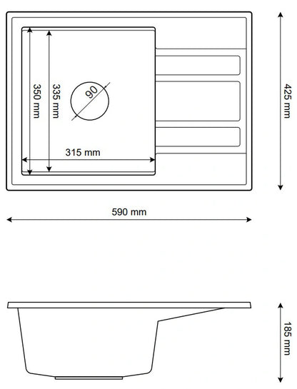 Granite Kitchen Sink WETAR