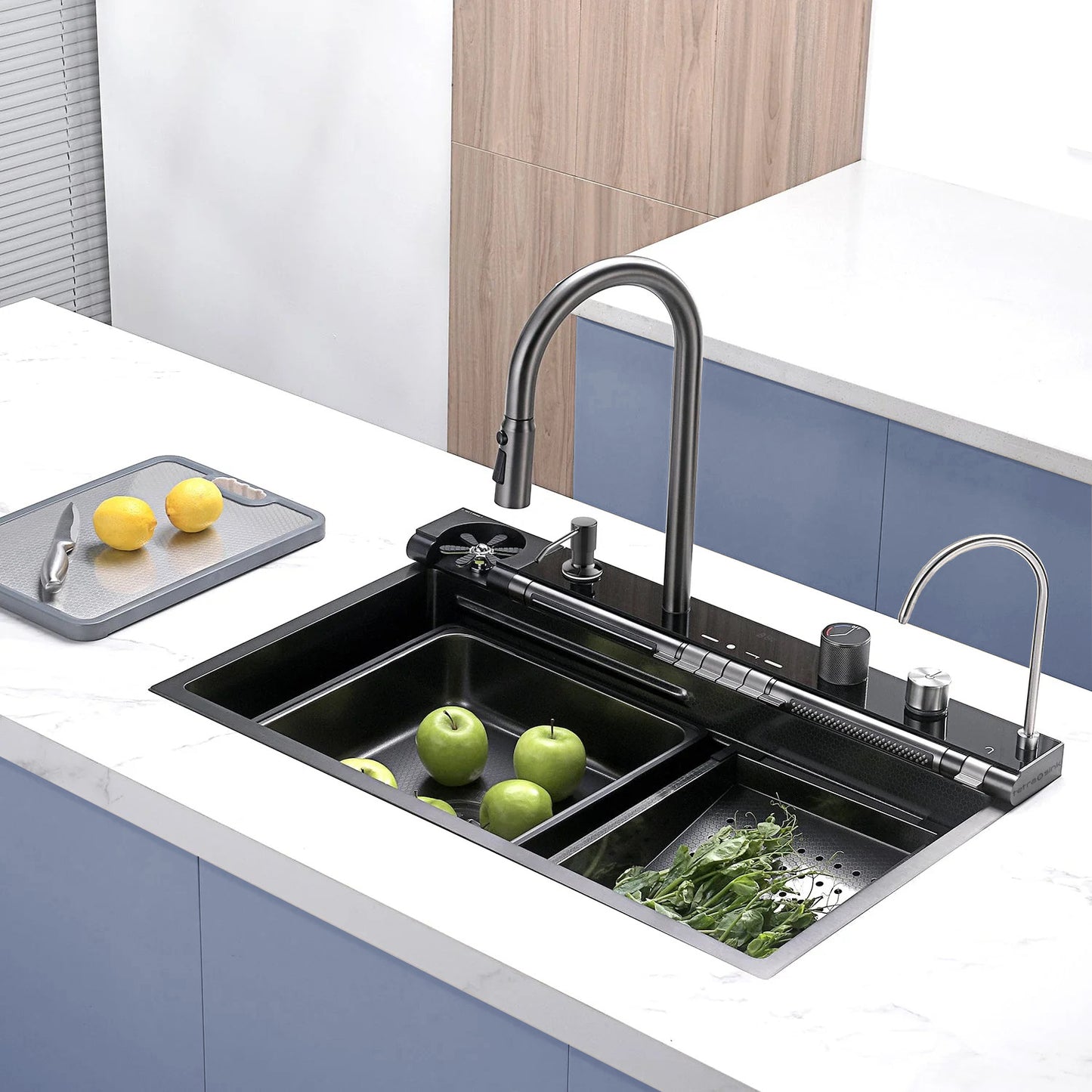 Multifunctional-deep-kitchen-sink-with-Multifunctional-mixing-system-TETRA-SINK-24BS304R75-1